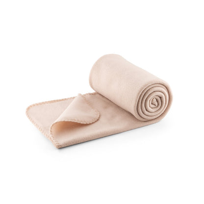 SULENA promotional home textile in beige with custom logo branding