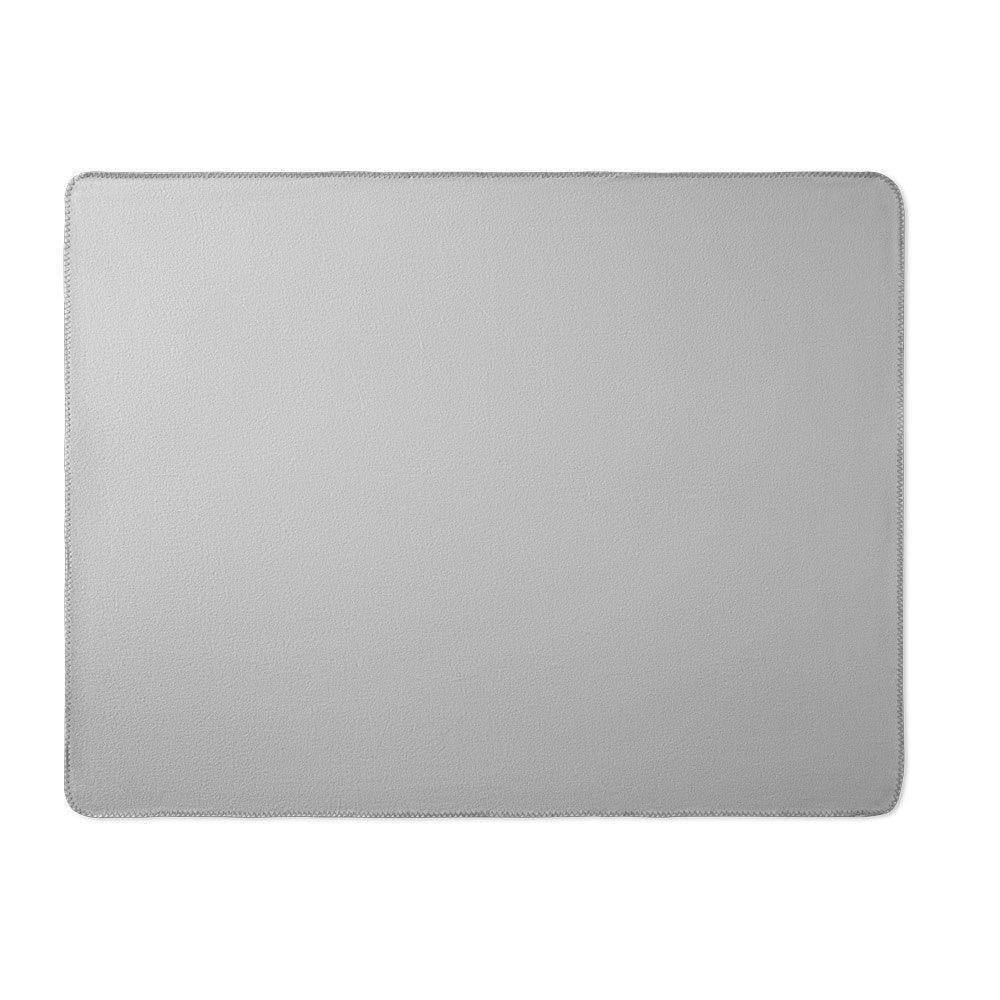 GALLIOT promotional home textile in grey (detail view) with custom logo branding