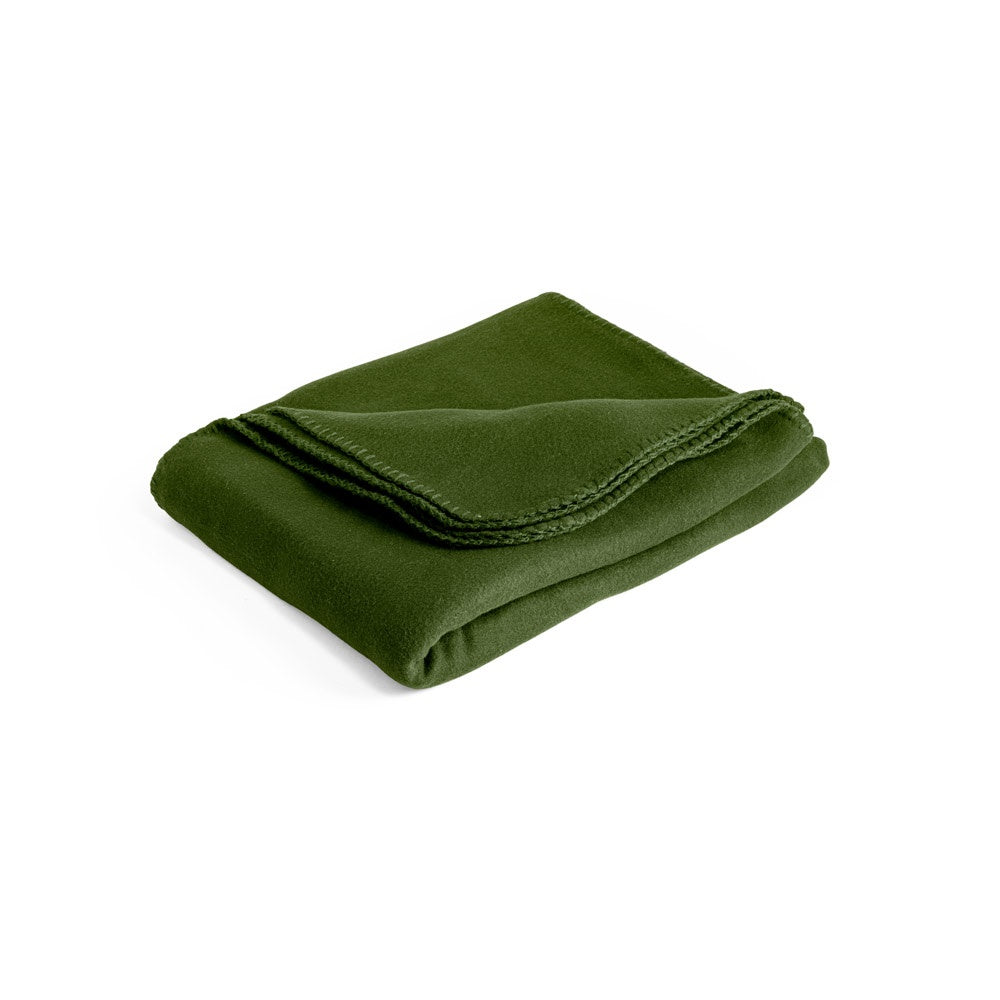 GALLIOT promotional home textile in dark green with custom logo branding