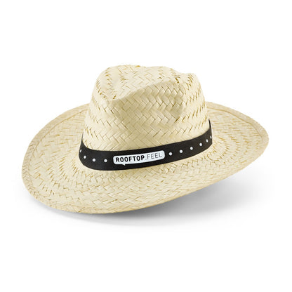 EDWARD POLI promotional hat in black with custom logo branding