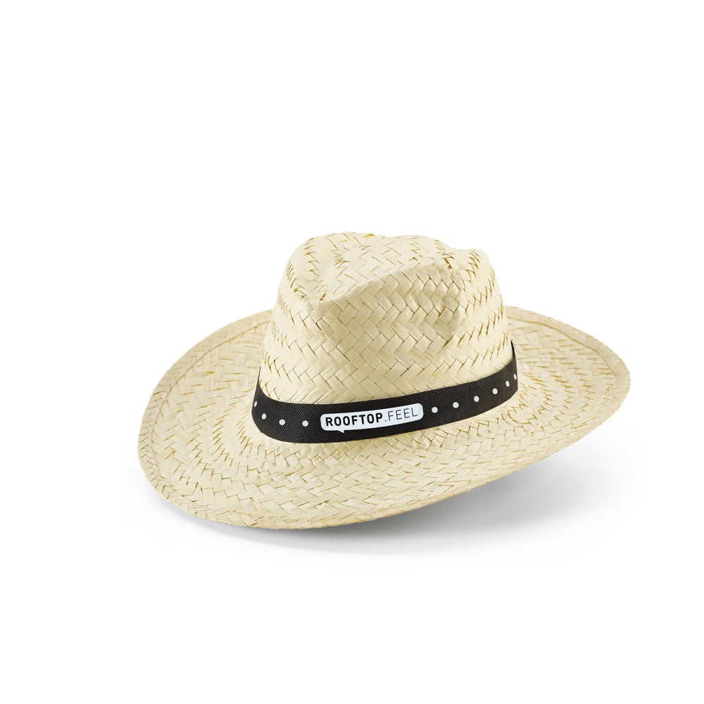 EDWARD POLI promotional hat (complete set view) with custom logo branding