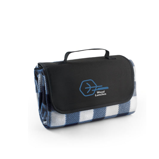 RILEY II promotional home textile (complete set view) with custom logo branding