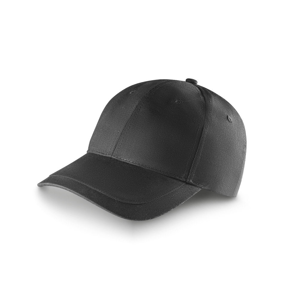 RYAN promotional cap in black with custom logo branding