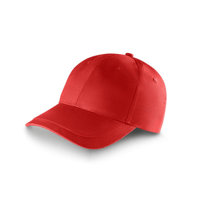 RYAN promotional cap in red with custom logo branding