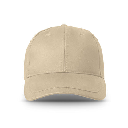 RYAN promotional cap in beige (detail view) with custom logo branding