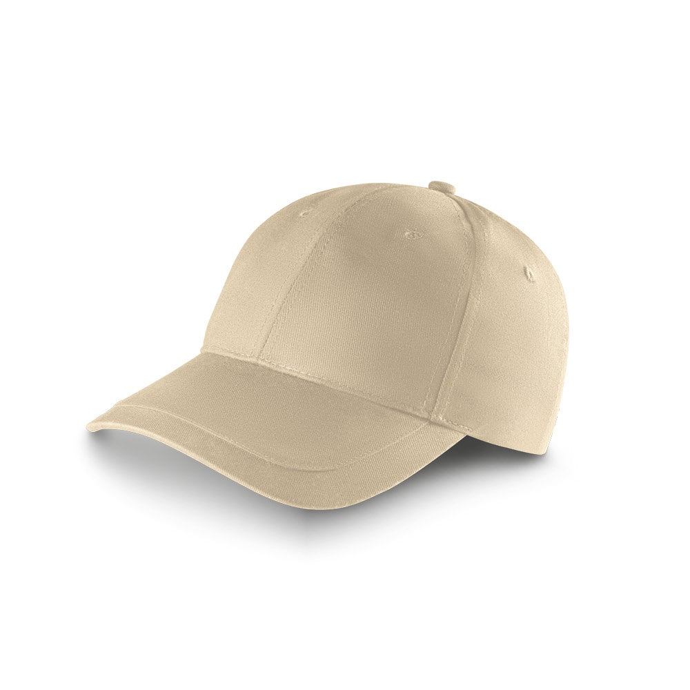 RYAN promotional cap in beige with custom logo branding