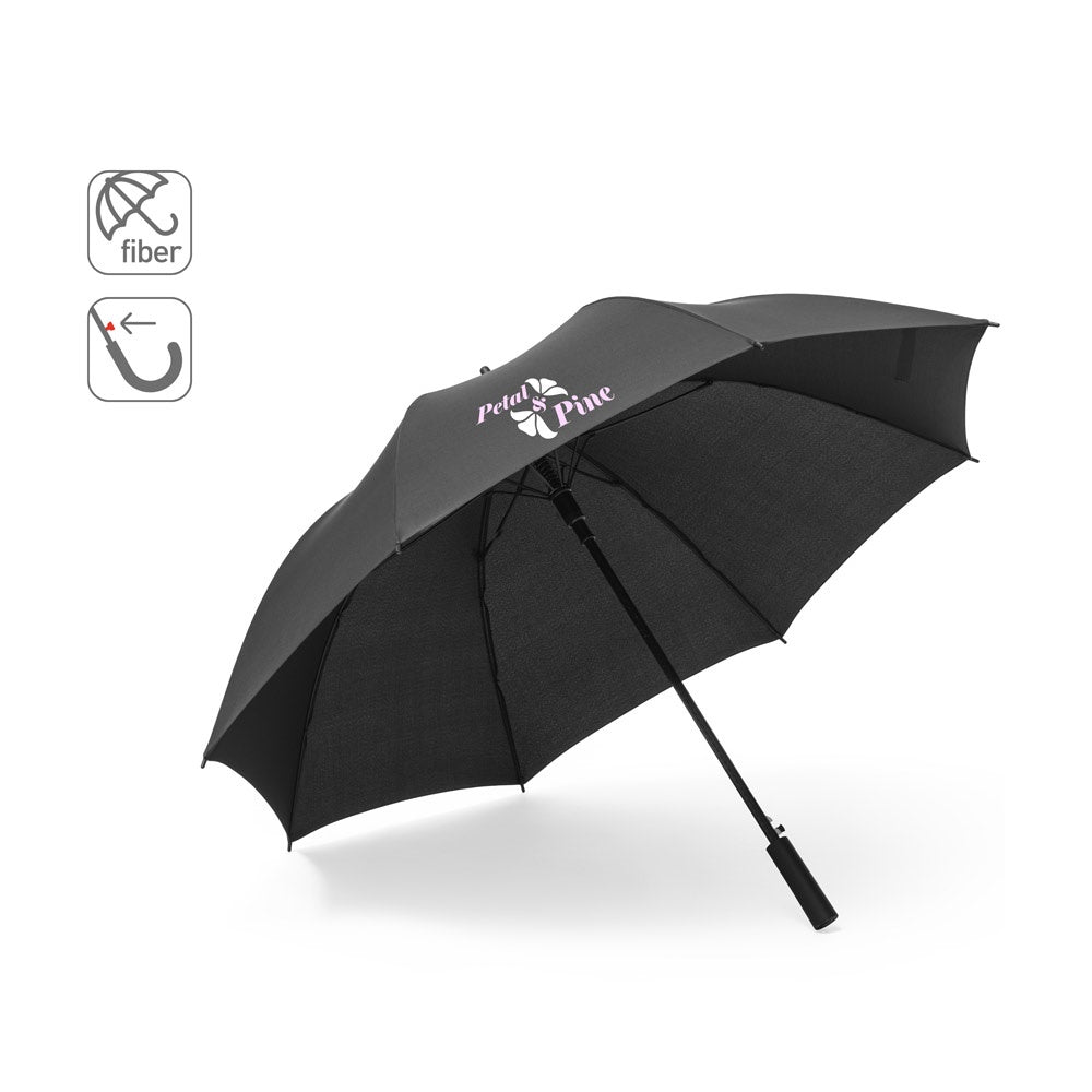 FELIPE promotional umbrella (complete set view) with custom logo branding