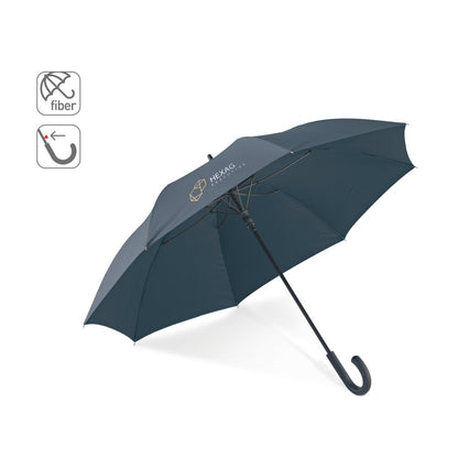 ALBERT promotional umbrella (complete set view) with custom logo branding