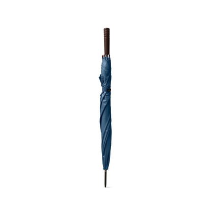 APOLO promotional umbrella in blue (detail view) with custom logo branding