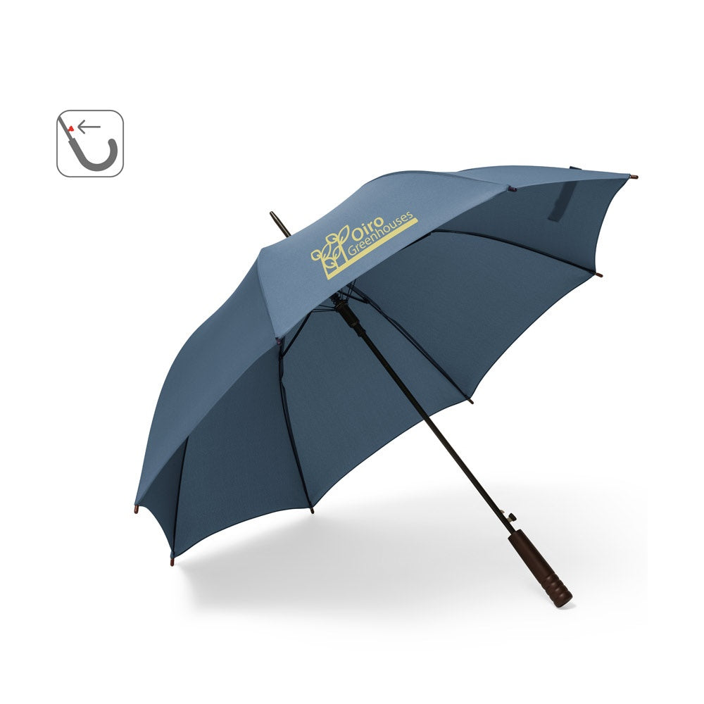 APOLO promotional umbrella (complete set view) with custom logo branding