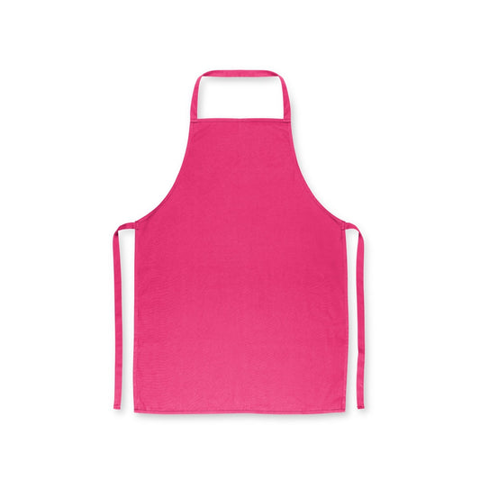 CUMIN promotional workwear garment in pink (detail view) with custom logo branding