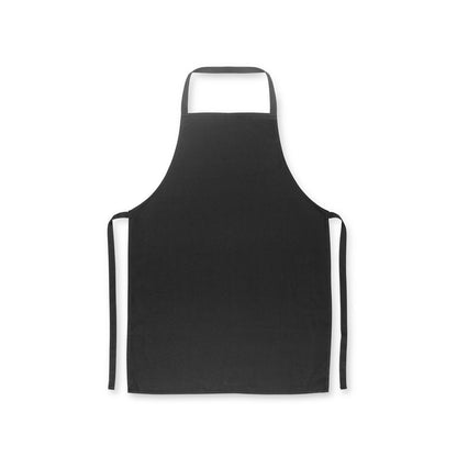 CUMIN promotional workwear garment in black (detail view) with custom logo branding