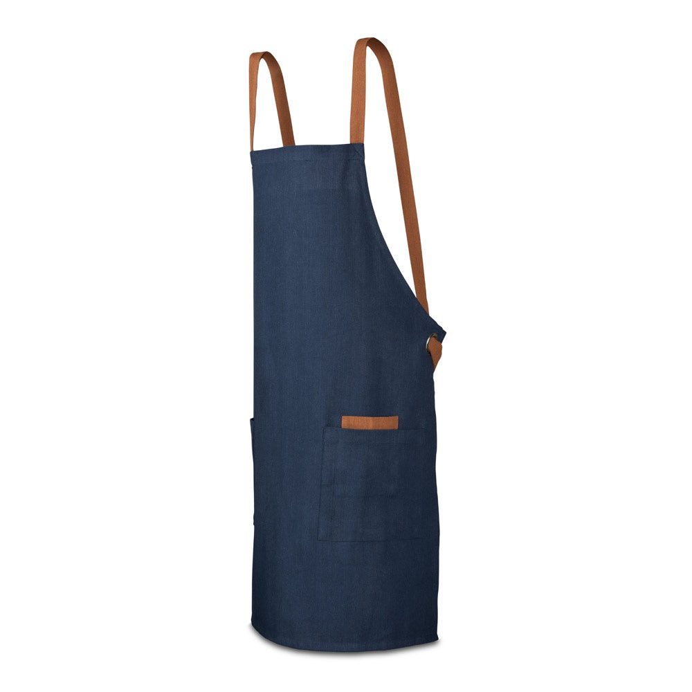 CARDAMOM promotional workwear garment in navy blue with custom logo branding