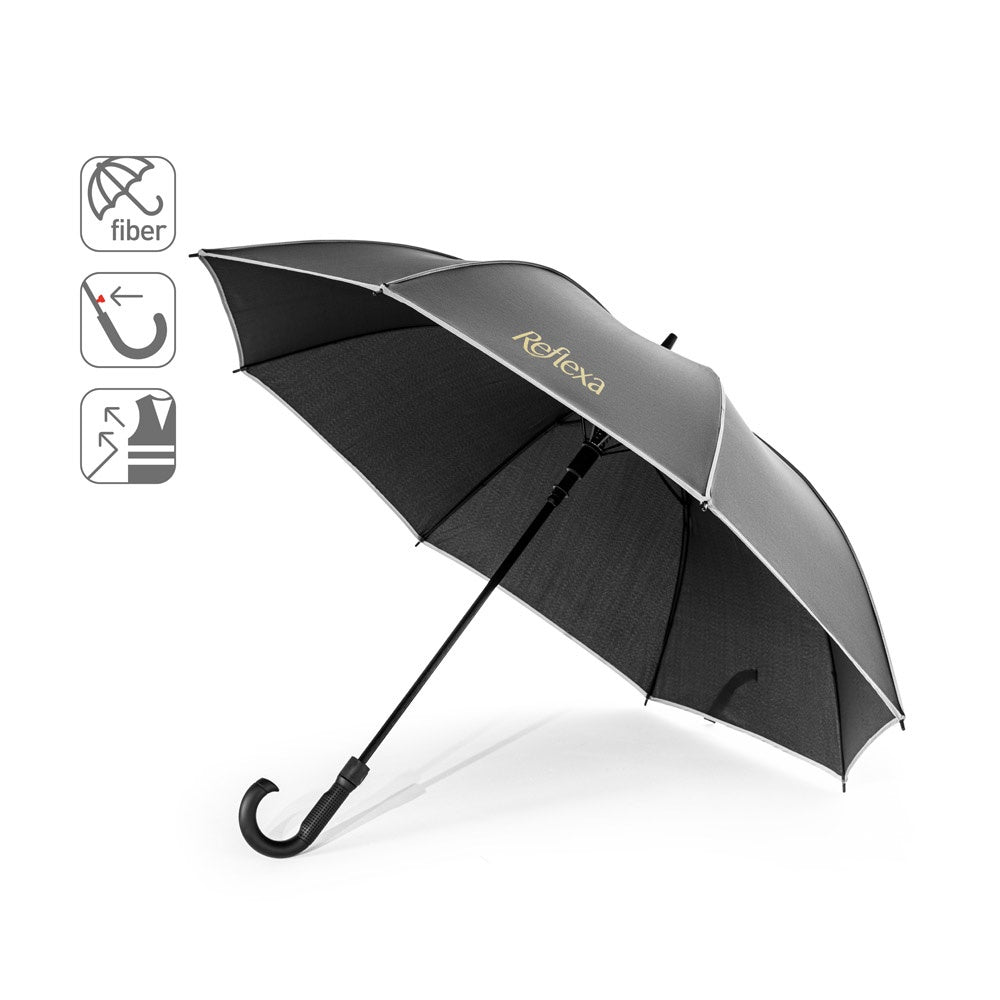 FINNLEY promotional umbrella (complete set view) with custom logo branding