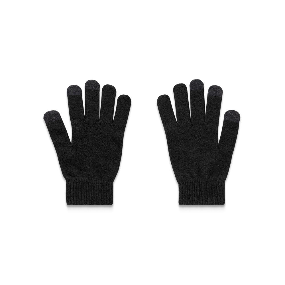 BURROW promotional apparel accessory in black (detail view) with custom logo branding