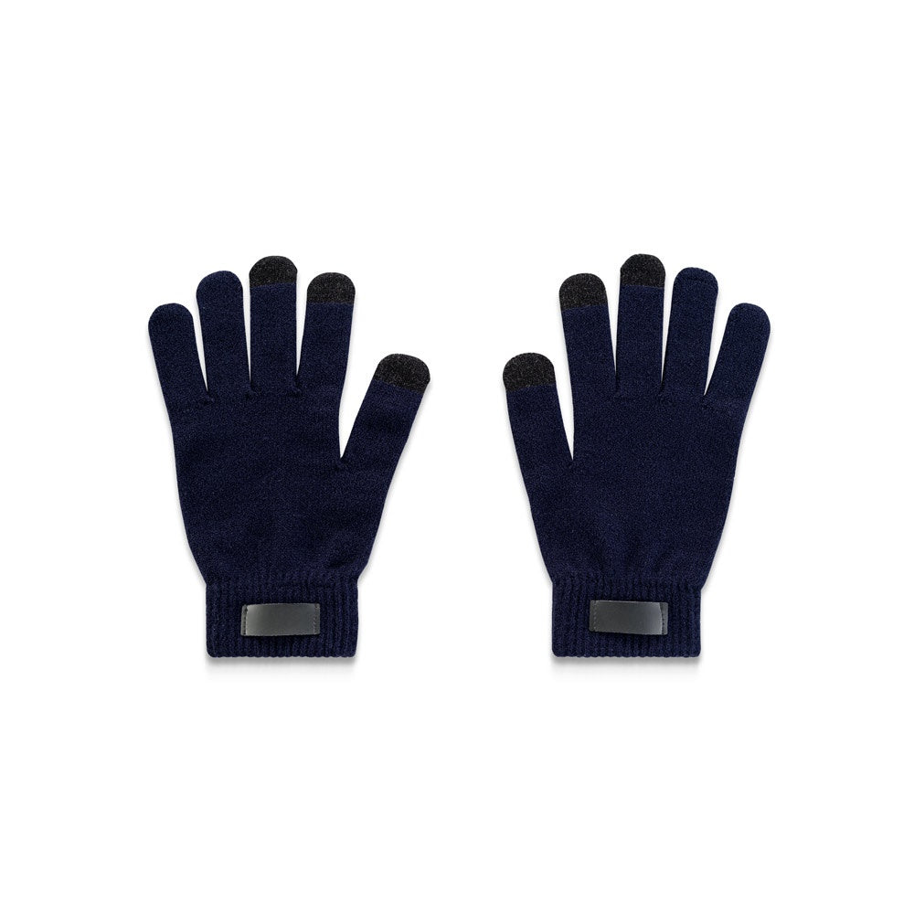 BURROW promotional apparel accessory in navy blue (detail view) with custom logo branding