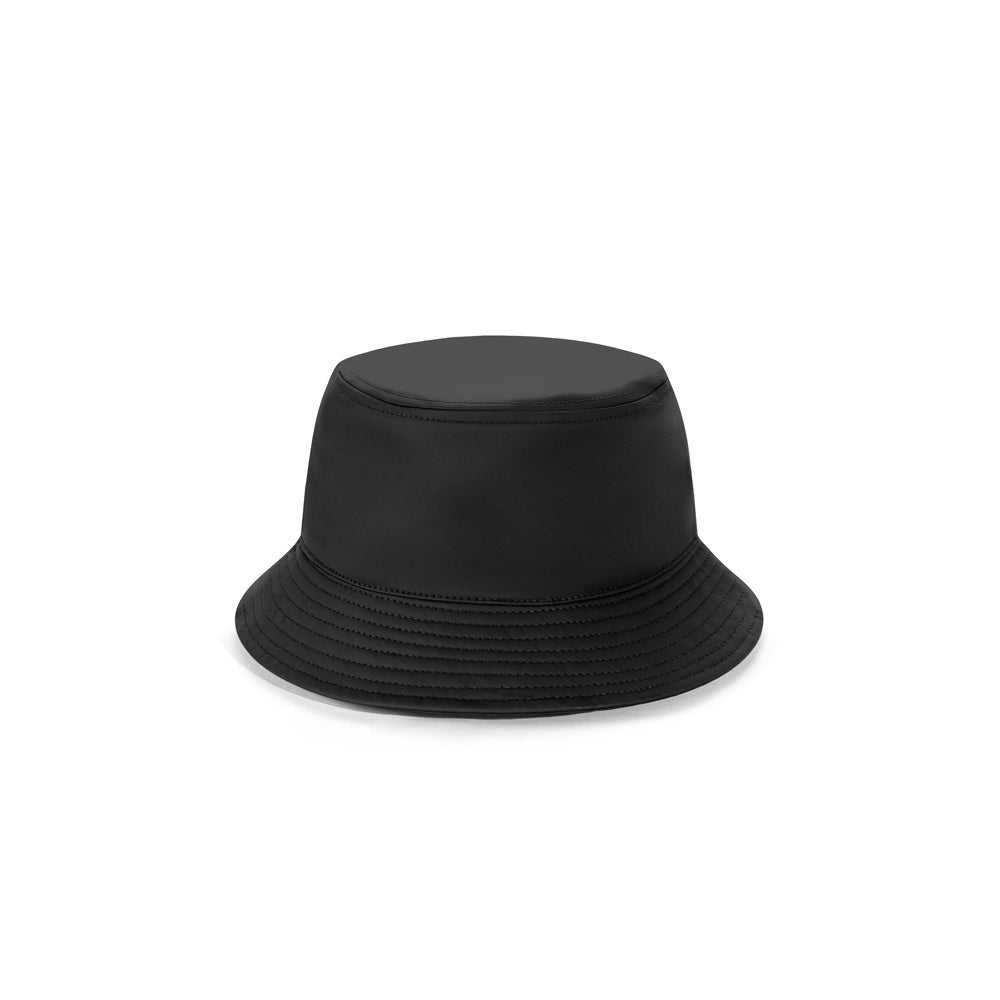 MASON promotional hat in black (detail view) with custom logo branding