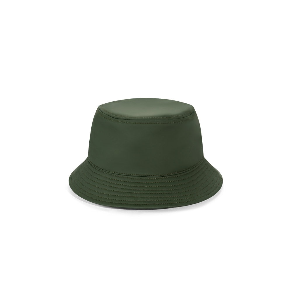 MASON promotional hat in dark green (detail view) with custom logo branding