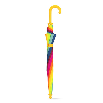 OLIVIA promotional umbrella in assorted (detail view) with custom logo branding