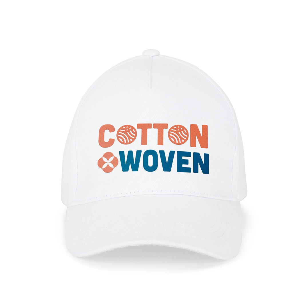 ASHTON promotional cap (complete set view) with custom logo branding