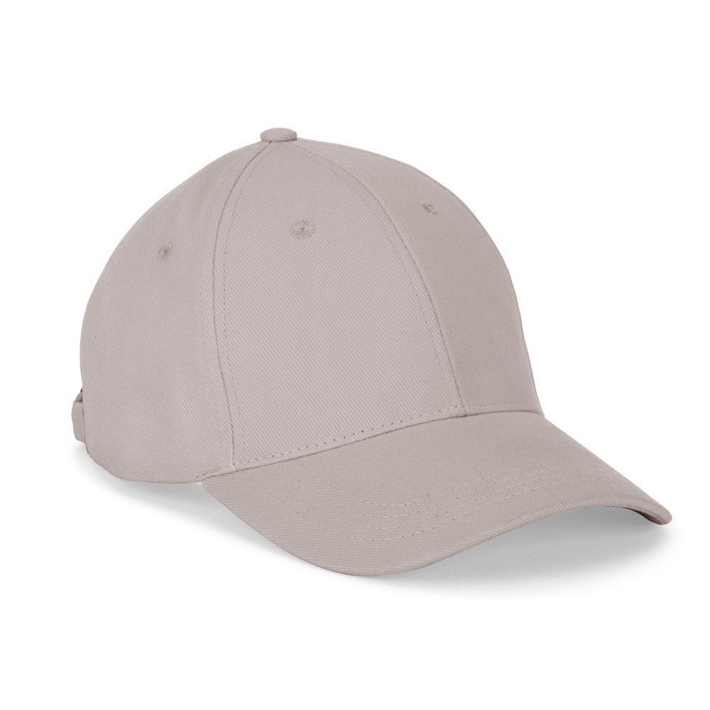NATHAN promotional cap in light grey with custom logo branding