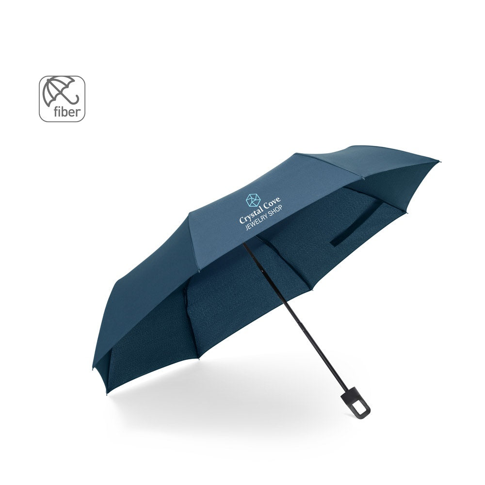GEORGE promotional umbrella (complete set view) with custom logo branding