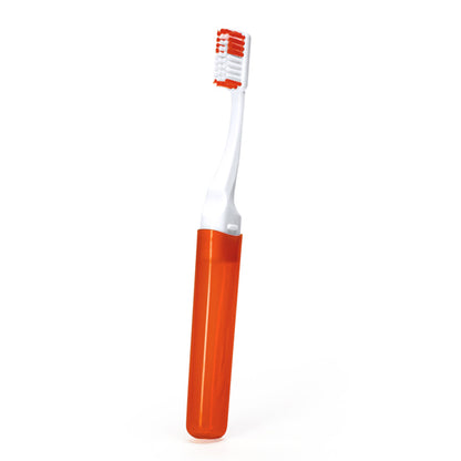 Stamina POLE Plastic toothbrush in red - promotional merchandise printed with your company logo