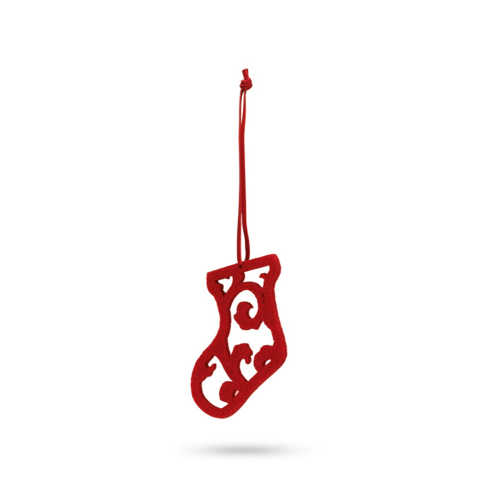 JUBANY promotional home accessory in red (detail view) with custom logo branding