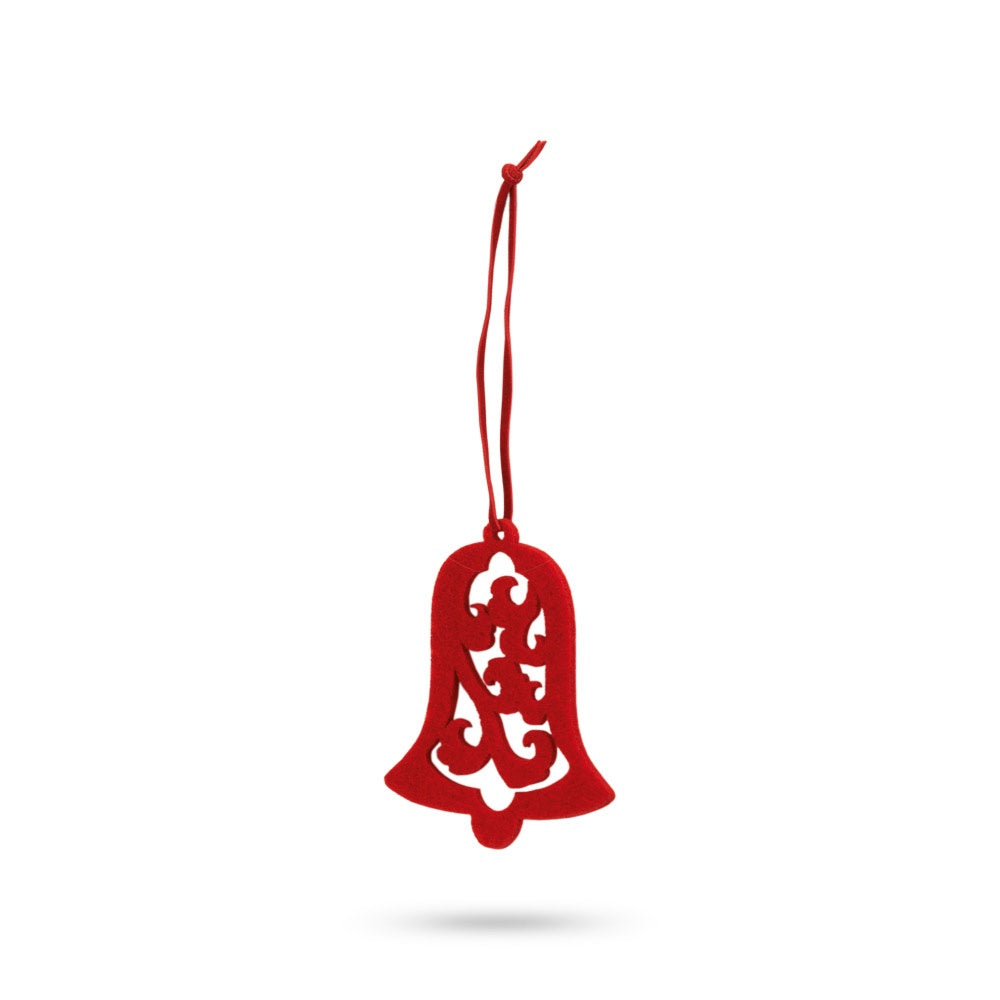 JUBANY promotional home accessory in red (detail view) with custom logo branding