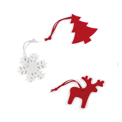 ZERMATT promotional home accessory in red (detail view) with custom logo branding