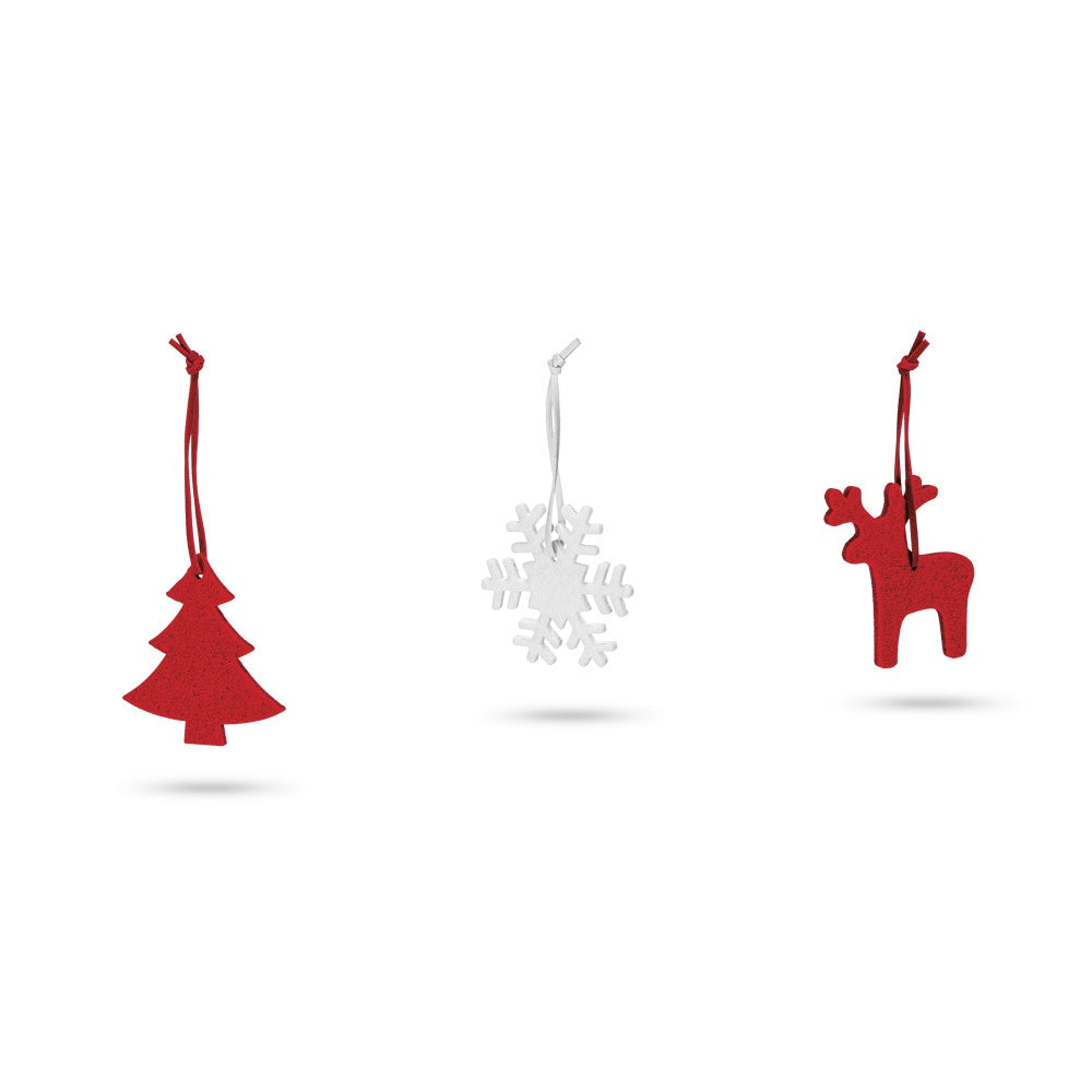 ZERMATT promotional home accessory in red with custom logo branding