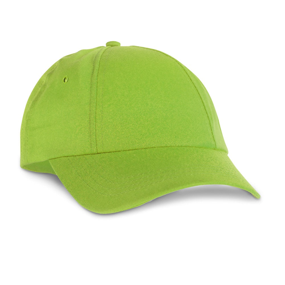 MIUCCIA promotional cap in light green with custom logo branding