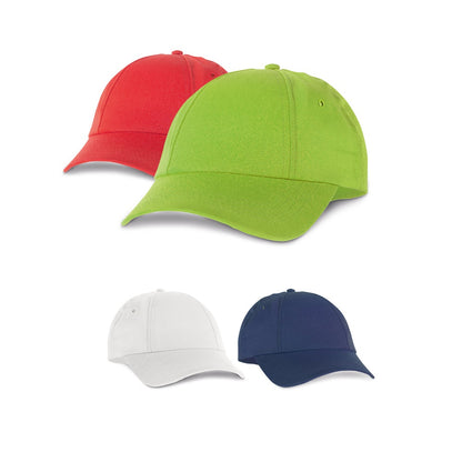 MIUCCIA promotional cap (complete set view) with custom logo branding