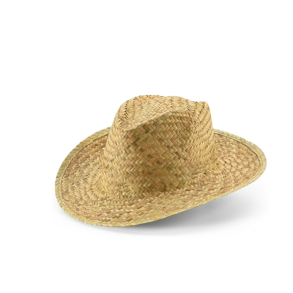JEAN promotional hat (complete set view) with custom logo branding