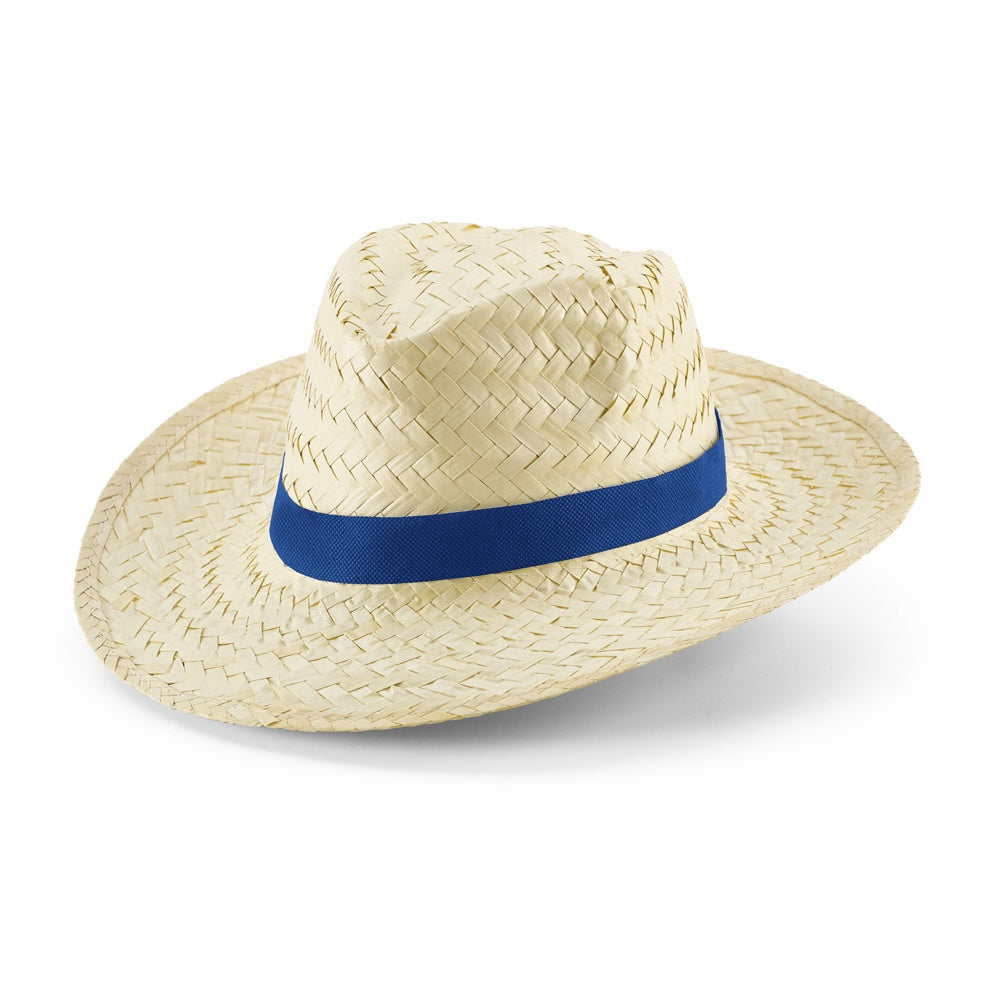 EDWARD promotional hat in light natural with custom logo branding