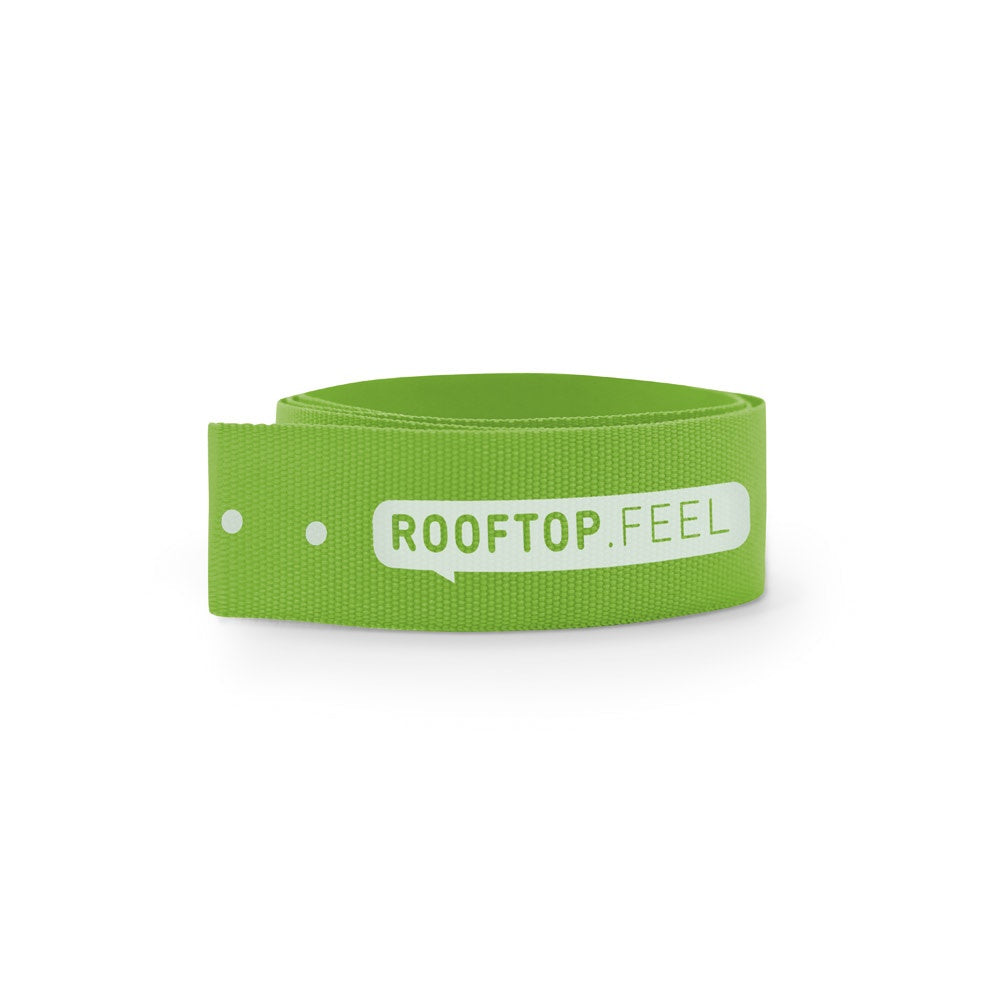 BORTUNE promotional hat in light green with custom logo branding