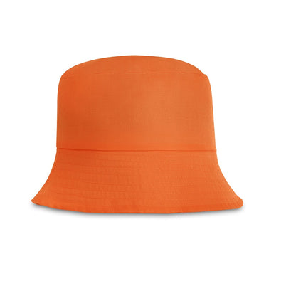 JONATHAN promotional hat in orange with custom logo branding