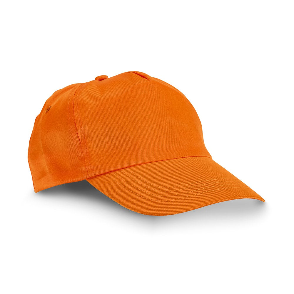 CHILKA promotional kids' garment in orange with custom logo branding