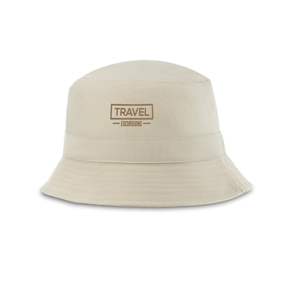 JOSEPH promotional hat in beige with custom logo branding