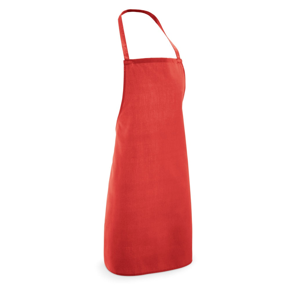 CURRY promotional workwear garment in red with custom logo branding