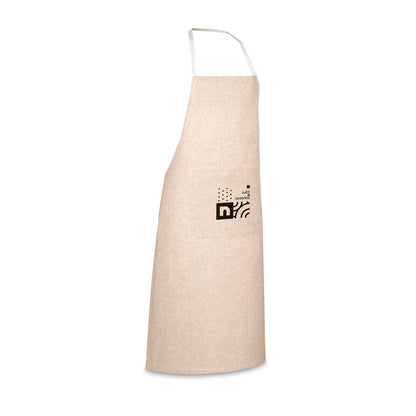 ZIMBRO promotional workwear garment in natural with custom logo branding