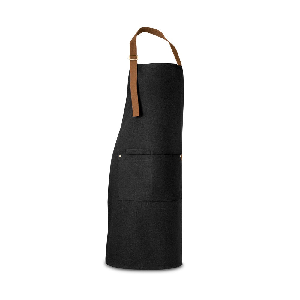 VESPER promotional workwear garment in black with custom logo branding