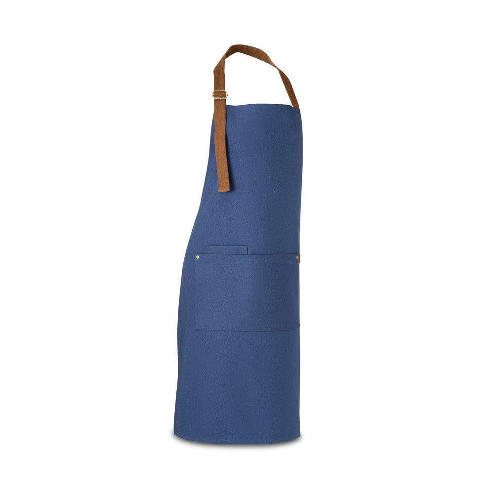 VESPER promotional workwear garment in blue with custom logo branding