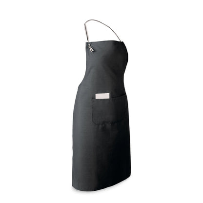 CHIVES promotional workwear garment in black with custom logo branding