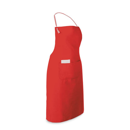 CHIVES promotional workwear garment in red with custom logo branding