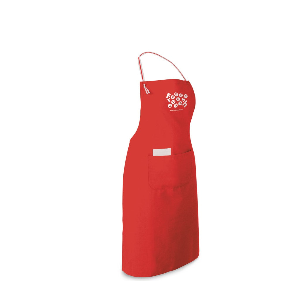 CHIVES promotional workwear garment (complete set view) with custom logo branding
