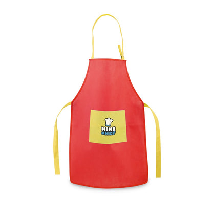 LAVENDER promotional kids' garment in red with custom logo branding