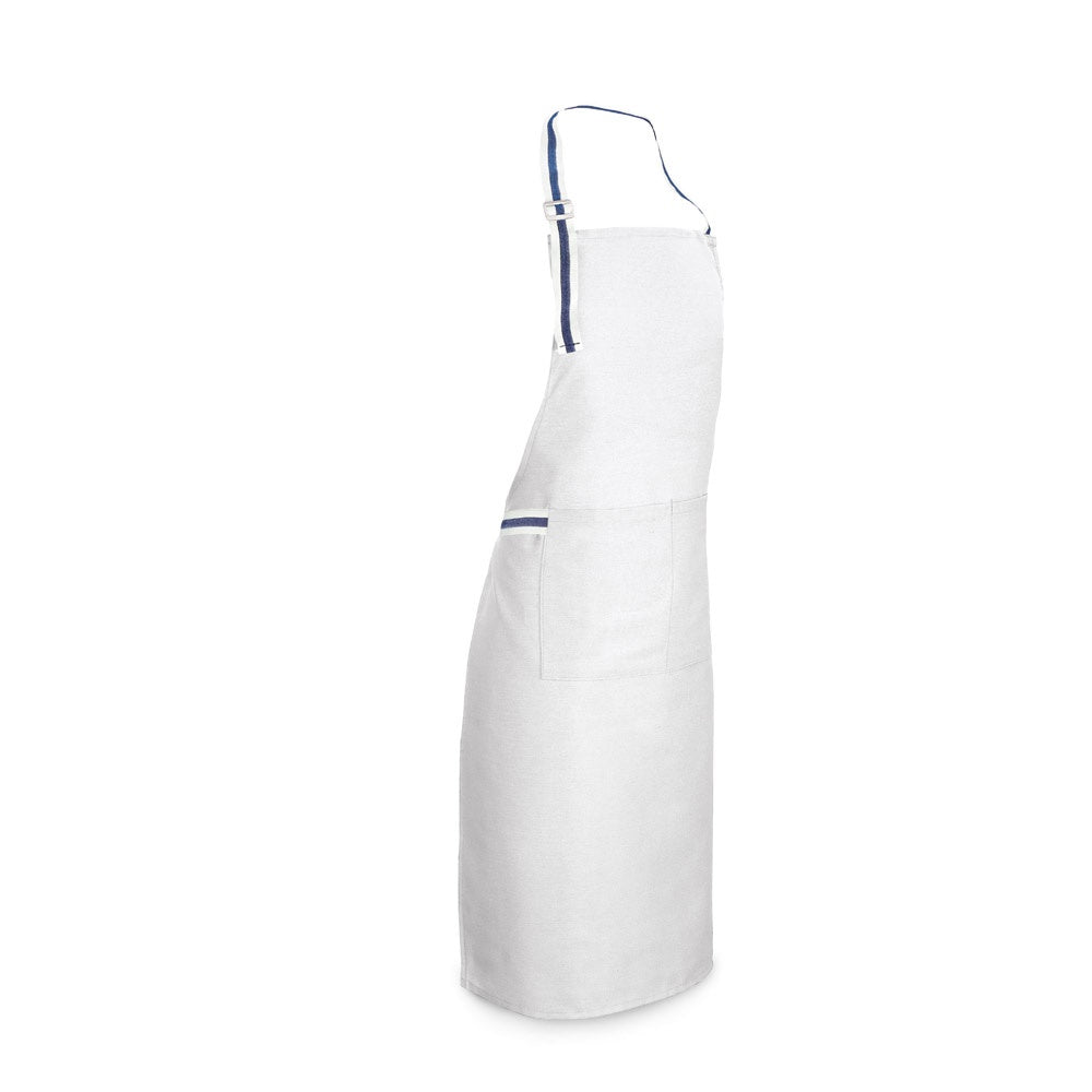 GINGER promotional workwear garment in white with custom logo branding