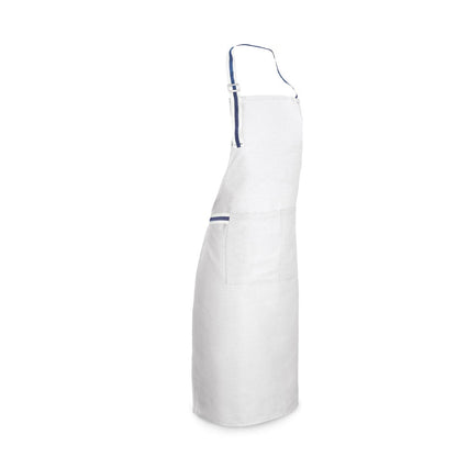 GINGER promotional workwear garment in white with custom logo branding