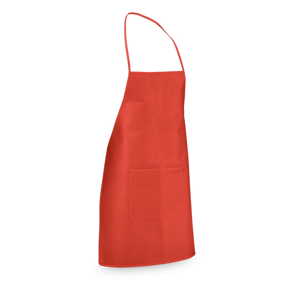 CELERY promotional workwear garment in red with custom logo branding